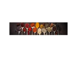 MySpotti Küchenrückwand Profix Cucina Piccante 270 x 60 cm Rot-Gelb-Schwarz