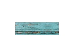 MySpotti Küchenrückwand Profix Cucina Ernest Holz 210 x 60 cm Cyan
