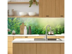 MySpotti Küchenrückwand Profix Cucina Farn 270 x 60 cm Farngrün