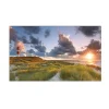 MySpotti Küchenrückwand Profix Cucina Leuchtturmpanorama 100 x 60 cm Düne