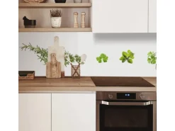MySpotti Küchenrückwand Profix Cucina Kräuter 160 x 60 cm Minzgrün