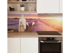 MySpotti Küchenrückwand Profix Cucina Provence 210 x 60 cm Lila Mix