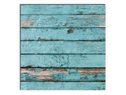 MySpotti Küchenrückwand Profix Cucina Ernest Holz 160 x 60 cm Cyanblau