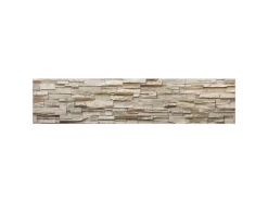 MySpotti Küchenrückwand Profix Cucina Rustical Bricks 270 x 60 cm Stein Hell