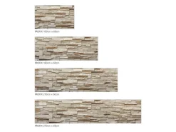 MySpotti Küchenrückwand Profix Cucina Rustical Bricks 270 x 60 cm Stein Hell