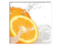 MySpotti Küchenrückwand Profix Cucina Aqua-Orange 210 x 60 cm Glasklar
