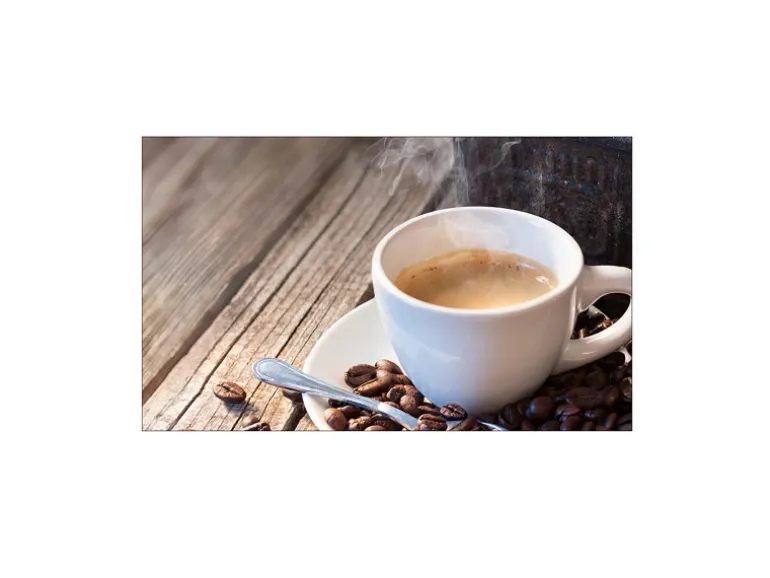 MySpotti Küchenrückwand Profix Cucina Auszeit 100 x 60 cm Kaffeetasse
