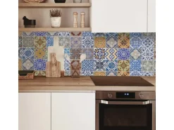 MySpotti Küchenrückwand Profix Cucina Pablo Fliese 210 x 60 cm Bunt