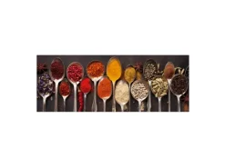 MySpotti Küchenrückwand Profix Cucina Piccante 160 x 60 cm Rot-Braun