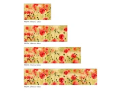 MySpotti Küchenrückwand Profix Cucina Mohnet 160 x 60 cm Mohnblüte