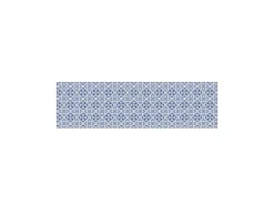 MySpotti Küchenrückwand Profix Cucina Apollon 210 x 60 cm Blau-Weiß