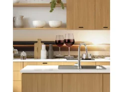 MySpotti Küchenrückwand Profix Cucina Feierabend 270 x 60 cm Weinrot