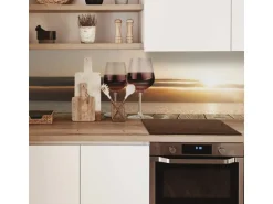 MySpotti Küchenrückwand Profix Cucina Feierabend 270 x 60 cm Weinrot