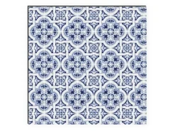 MySpotti Küchenrückwand Profix Cucina Apollon 270 x 60 cm Blau-Weiß