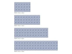 MySpotti Küchenrückwand Profix Cucina Apollon 270 x 60 cm Blau-Weiß