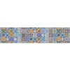 MySpotti Küchenrückwand Profix Cucina Pablo Fliese 270 x 60 cm Bunt Pastell