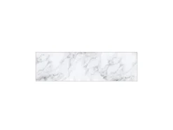 MySpotti Küchenrückwand Profix Cucina Patricia 210 x 60 cm Weiß-Marmoriert