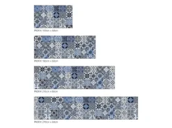 MySpotti Küchenrückwand Profix Cucina Stefano 160 x 60 cm Stein Weiß-Blaugrau