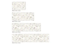 MySpotti Küchenrückwand Profix Cucina Nicole 100 x 60 cm Gold-Weiß