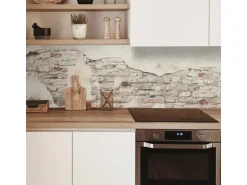 MySpotti Küchenrückwand Profix Cucina Vintage Wall 270 x 60 cm Ziegel Beige