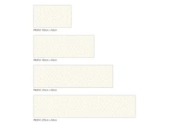 MySpotti Küchenrückwand Profix Cucina Hexagon 160 cm x 60 cm Creme