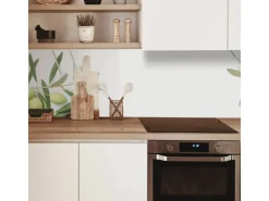 MySpotti Küchenrückwand Profix Cucina Olivenzweig 270 x 60 cm Olivengrün