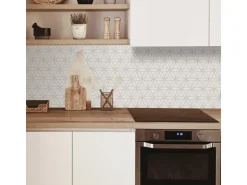 MySpotti Küchenrückwand Profix Cucina Kini 100 x 60 cm Creme-Grau