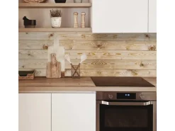 MySpotti Küchenrückwand Profix Cucina Gerhard 160 x 60 cm Holz Hell