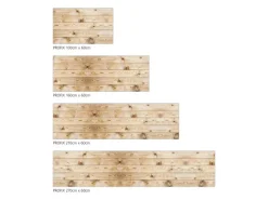 MySpotti Küchenrückwand Profix Cucina Gerhard 160 x 60 cm Holz Hell
