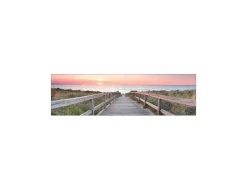 MySpotti Küchenrückwand Profix Cucina Ostseestrand 210 x 60 cm Pink