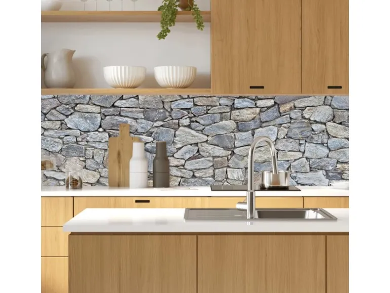 MySpotti Küchenrückwand Profix Cucina Masimo 270 x 60 cm Grau-Blau
