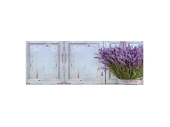 MySpotti Küchenrückwand Profix Cucina Vintage Lavendel 160 x 60 cm Holz