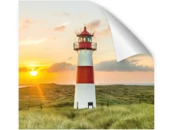 Myspotti Küchenrückwandfolie Leuchtturm Sylt Selbstklebend 280 cm x 60 cm