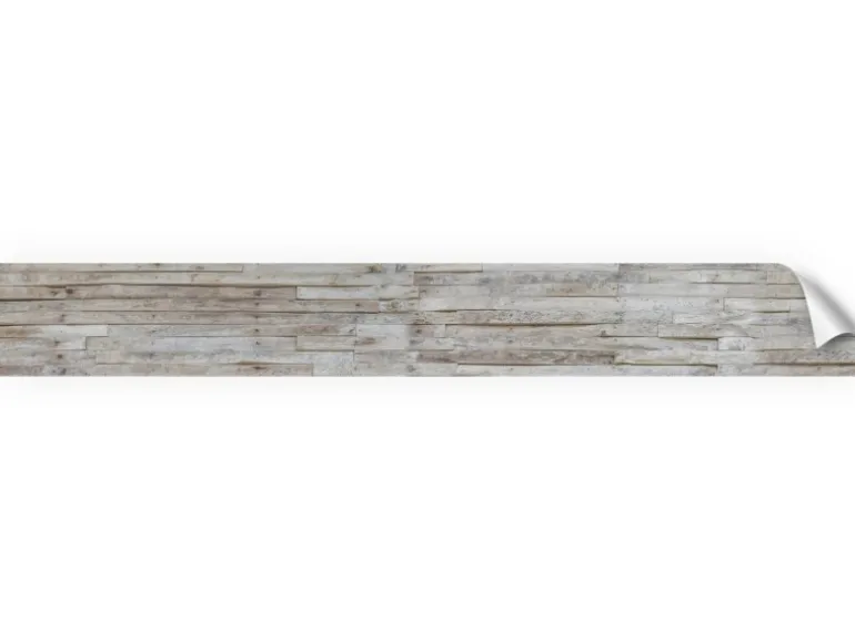 Myspotti Küchenrückwandfolie Wood Planks Selbstklebend 450 cm x 60 cm