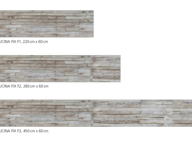 Myspotti Küchenrückwandfolie Wood Planks Selbstklebend 450 cm x 60 cm