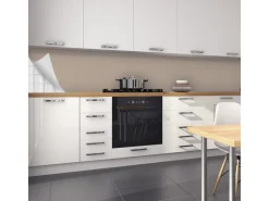 Myspotti Küchenrückwandfolie Kieselgrau Selbstklebend 450 cm x 60 cm