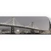 Myspotti Küchenrückwandfolie San Francisco Selbstklebend 220 cm x 60 cm