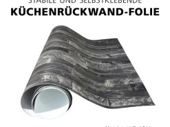 Myspotti Küchenrückwandfolie Brick Wall Selbstklebend 280 cm x 60 cm Ziegelrot
