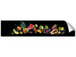 Myspotti Küchenrückwandfolie Fruit Splash Selbstklebend 280 cm x 60 cm