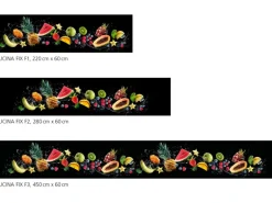 Myspotti Küchenrückwandfolie Fruit Splash Selbstklebend 280 cm x 60 cm