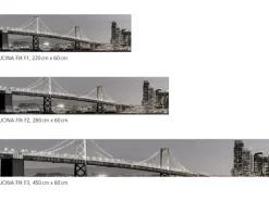 Myspotti Küchenrückwandfolie San Francisco Selbstklebend 280 cm x 60 cm