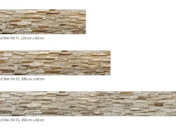 Myspotti Küchenrückwandfolie Rustical Bricks Selbstklebend 220 cm x 60 cm