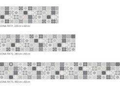 Myspotti Küchenrückwandfolie Liam Selbstklebend 280 cm x 60 cm
