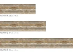 Myspotti Küchenrückwandfolie Holz Selbstklebend 450 cm x 60 cm