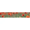 Myspotti Küchenrückwandfolie Mohn Selbstklebend 450 cm x 60 cm