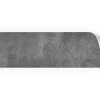 Myspotti Küchenrückwandfolie Concrete Black Selbstklebend 220 cm x 60 cm