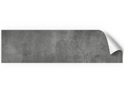 Myspotti Küchenrückwandfolie Concrete Black Selbstklebend 220 cm x 60 cm