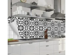 Myspotti Küchenrückwandfolie Elena Fliese Selbstklebend 280 cm x 60 cm