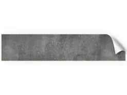 Myspotti Küchenrückwandfolie Concrete Black Selbstklebend 280 cm x 60 cm