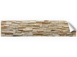 Myspotti Küchenrückwandfolie Rustical Bricks Selbstklebend 280 cm x 60 cm